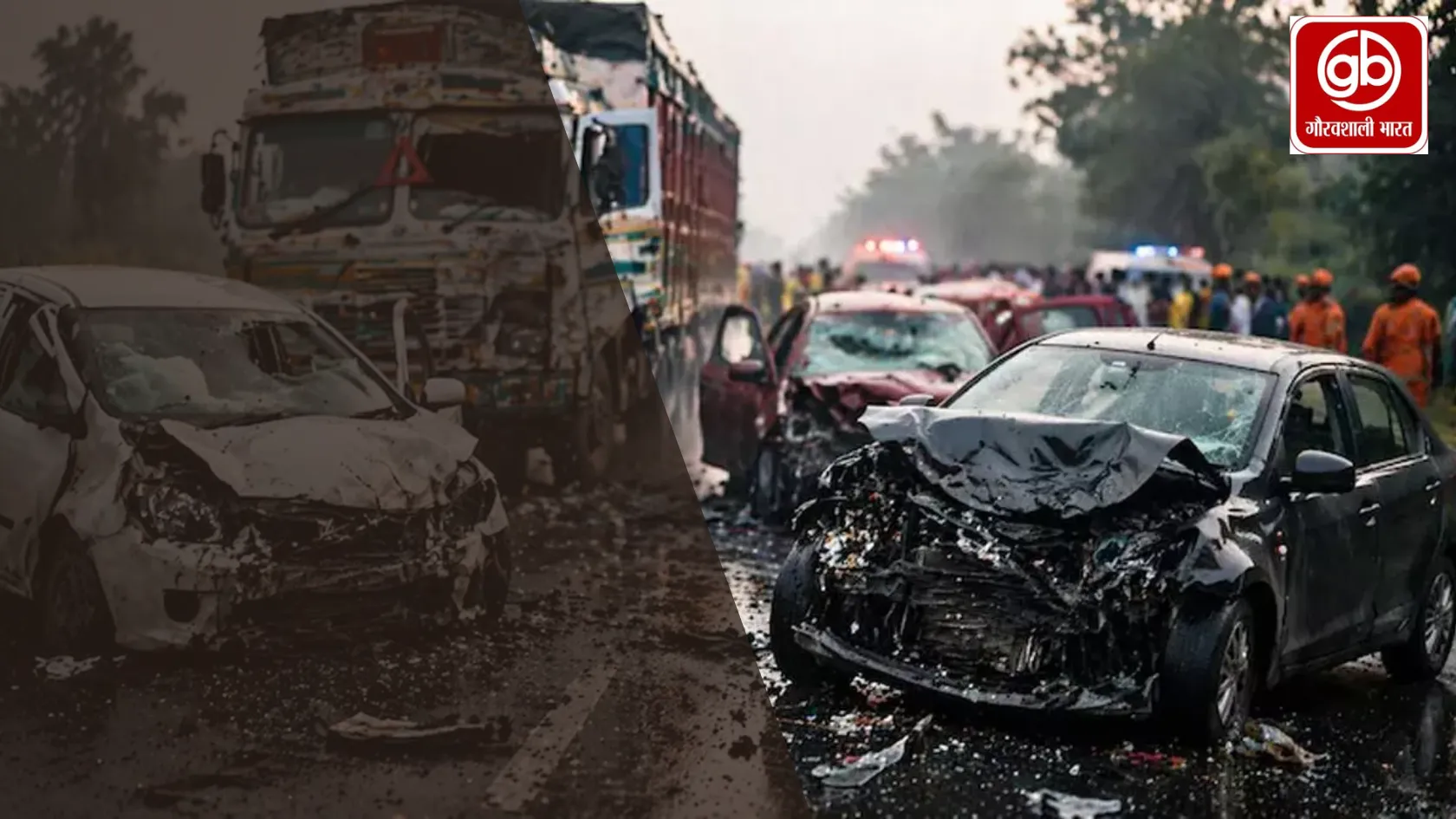 हापुड़ सड़क हादसा: तेज रफ्तार का कहर, बस और ट्रक की टक्कर में 6 की मौत